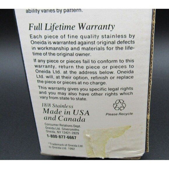 New Vintage Oneida Damask Rose 18/8 Stainless Steel Hostess Set Serving Pcs 3 - Picture 6 of 7